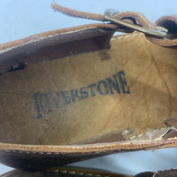 Riverstone Brown Leather Fishing Sandals Size 9.5. MCS3030B - Picture 4 of 8